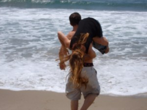 Sometimes you have to be physically removed from the writing chair to get your priorities straight...